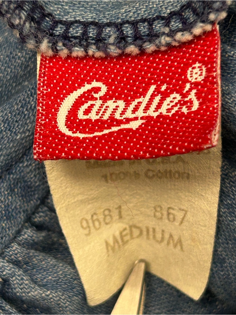 Candie's Light Blue Button-Front Denim Maxi Skirt - Picture 10 of 10